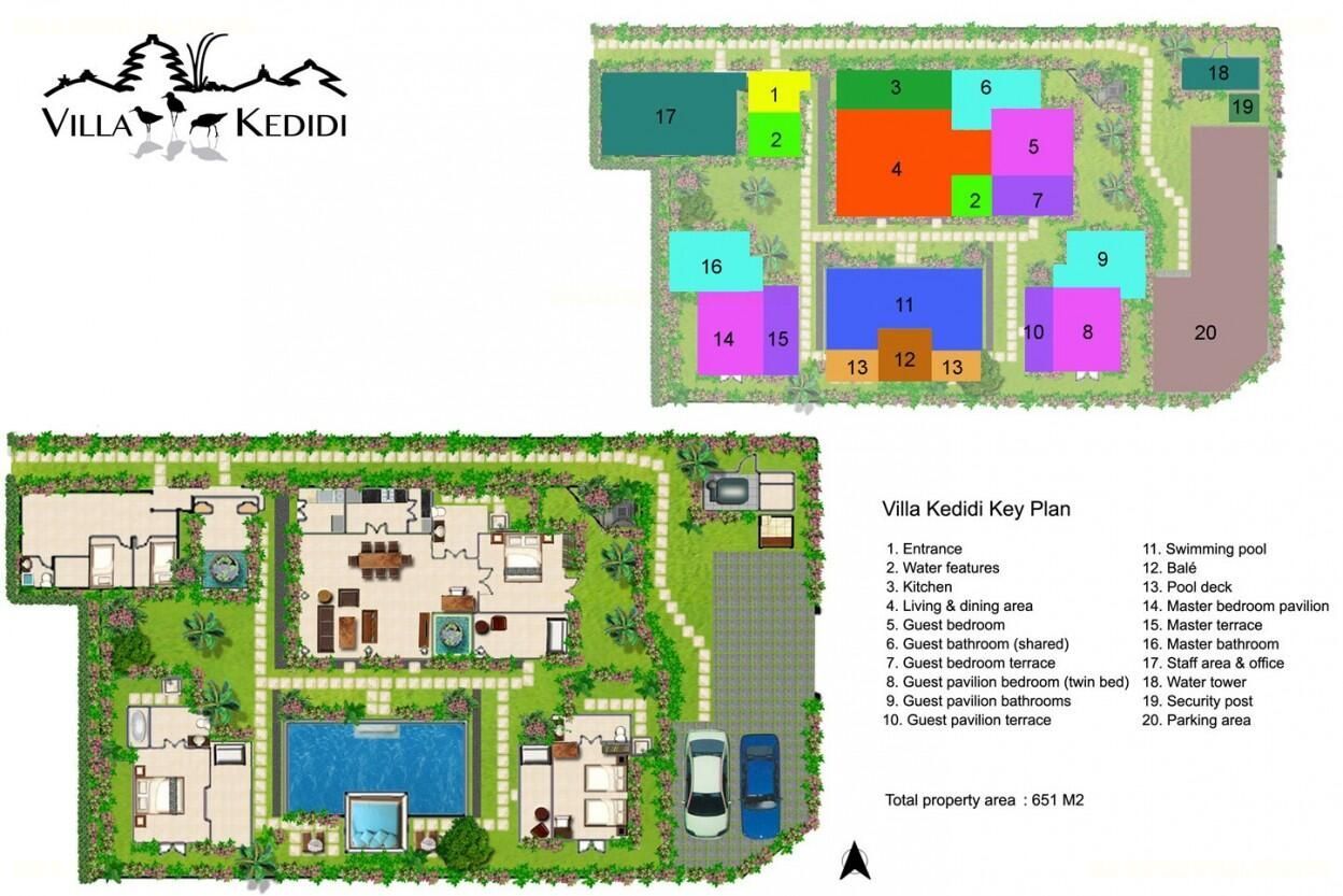 Villa Kedidi Plan