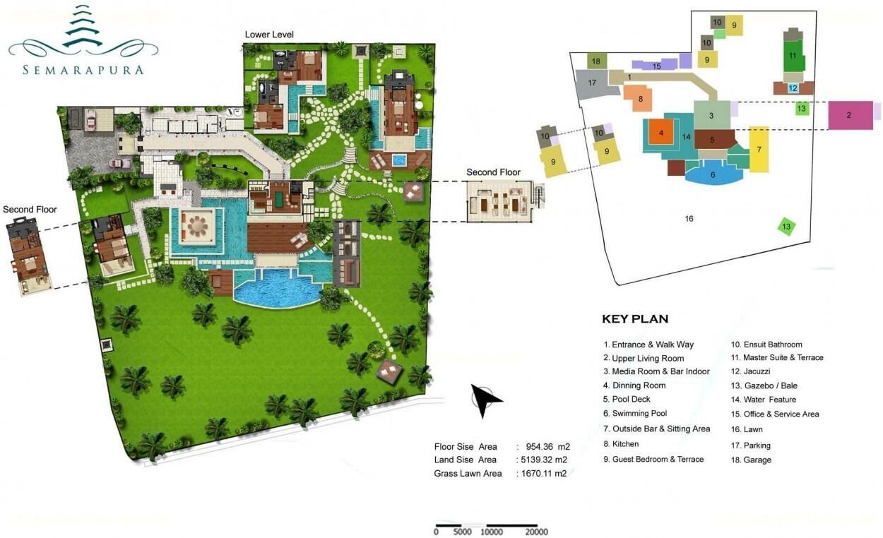 Villa Semarapura Plan