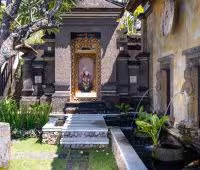Villa Cemara, détail de jardin Villa Cemara, détail de jardin