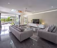 Вилла Paletu, Гостиная площадь